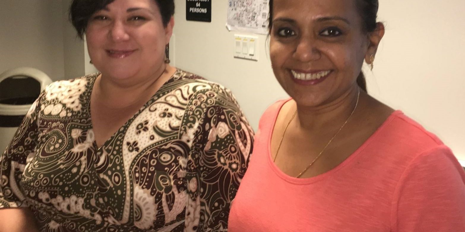 Lizette Charriez and her Supervisor, Arunima Bagui