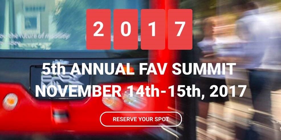 2017 Florida Automated Vehicle Summit November 14-15, 2017